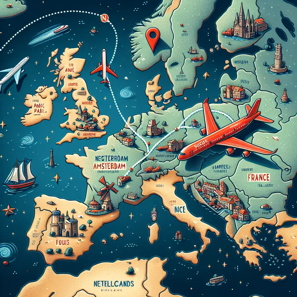 Hoe lang vlieg je van Amsterdam naar Nice? Ontdek het hier!