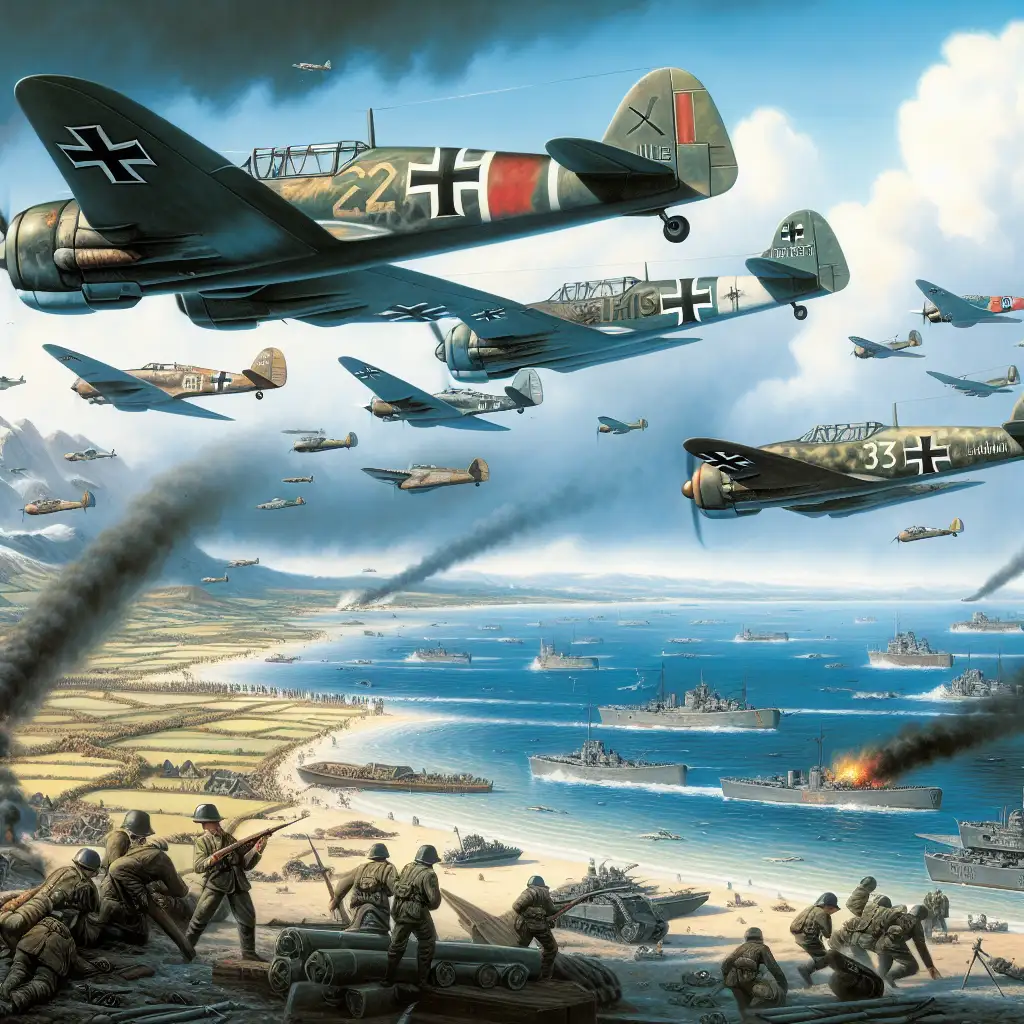 Hoe speelde de Luftwaffe een sleutelrol in de oorlog?