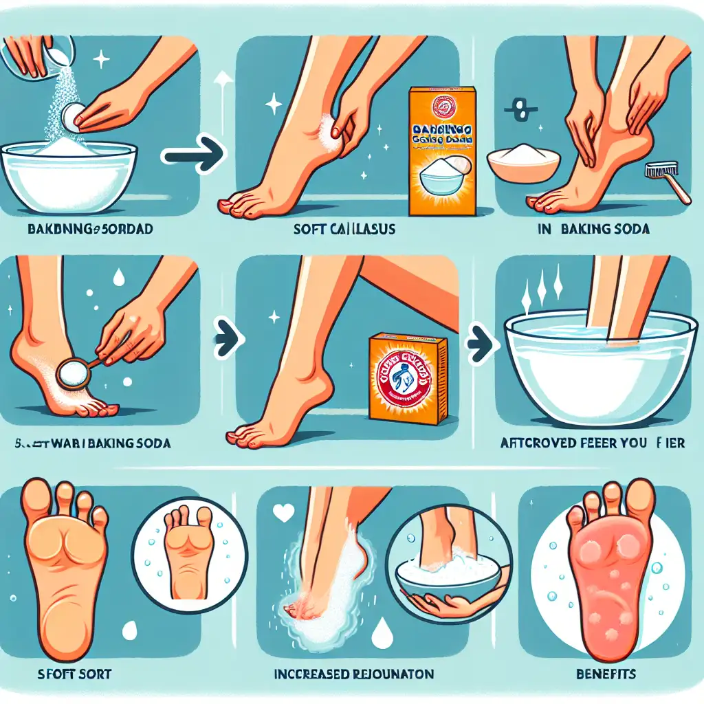 Hoe verzacht baking soda eelt en wat zijn de voordelen?