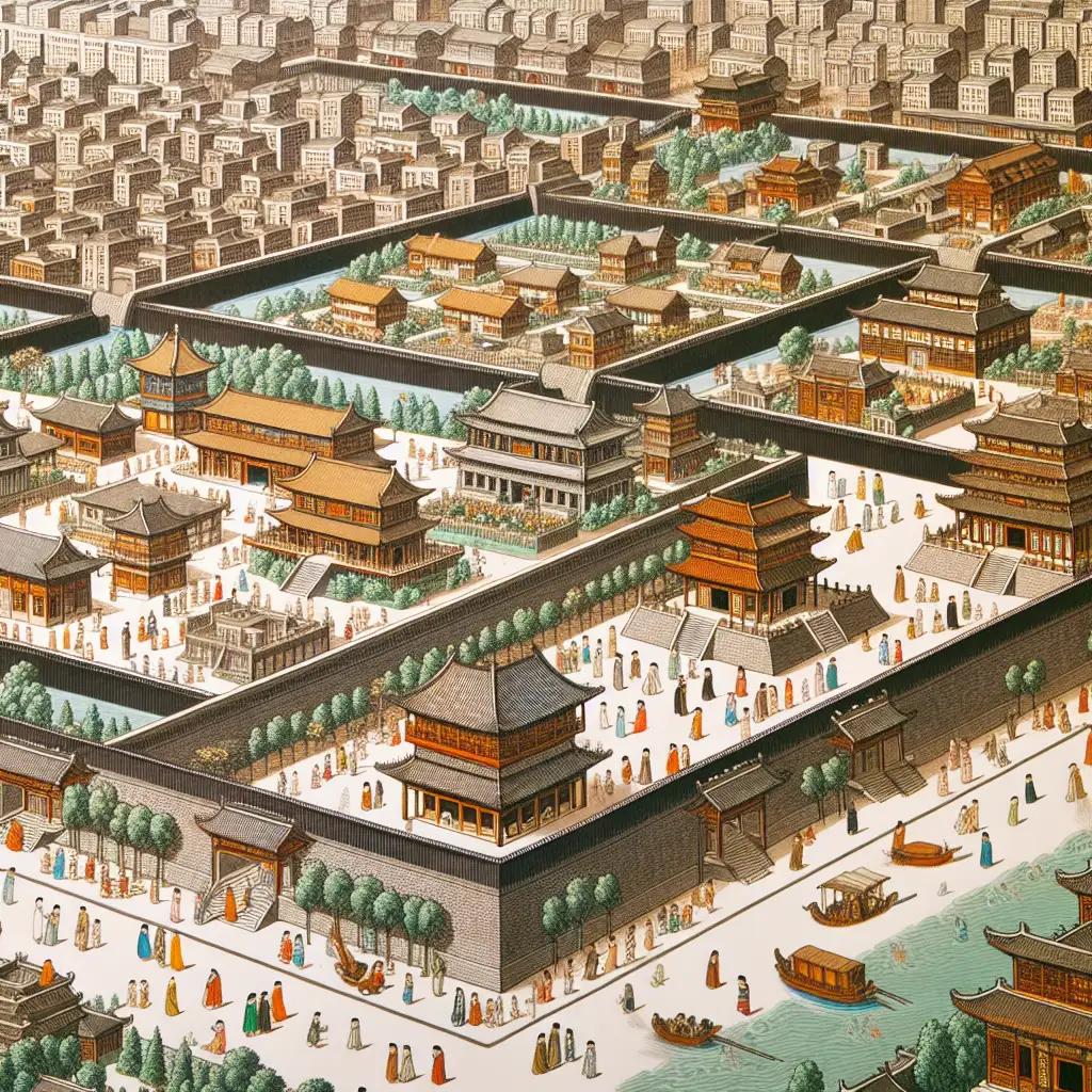 Hoe werden steden in het Chinese Keizerrijk gepland?