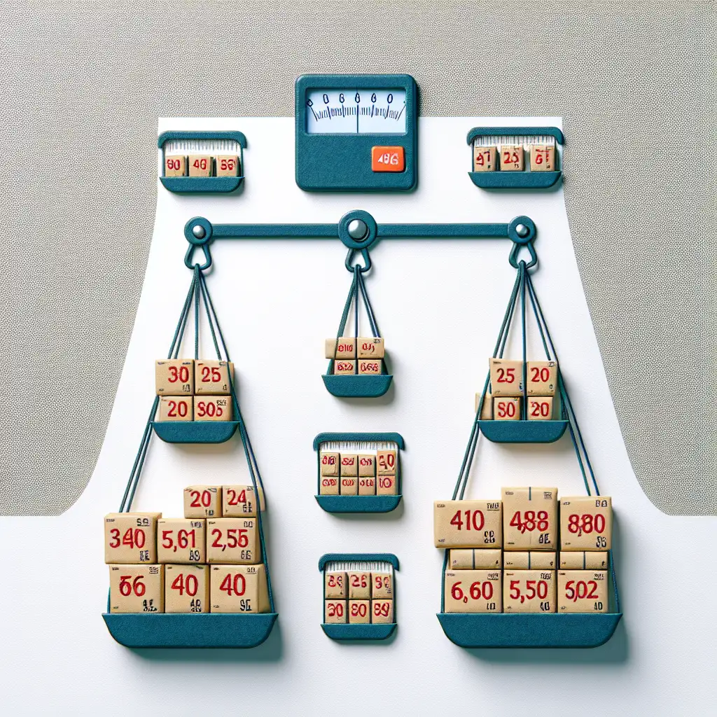 Hoeveel postzegels bij welk gewicht? Ontdek het juiste aantal!