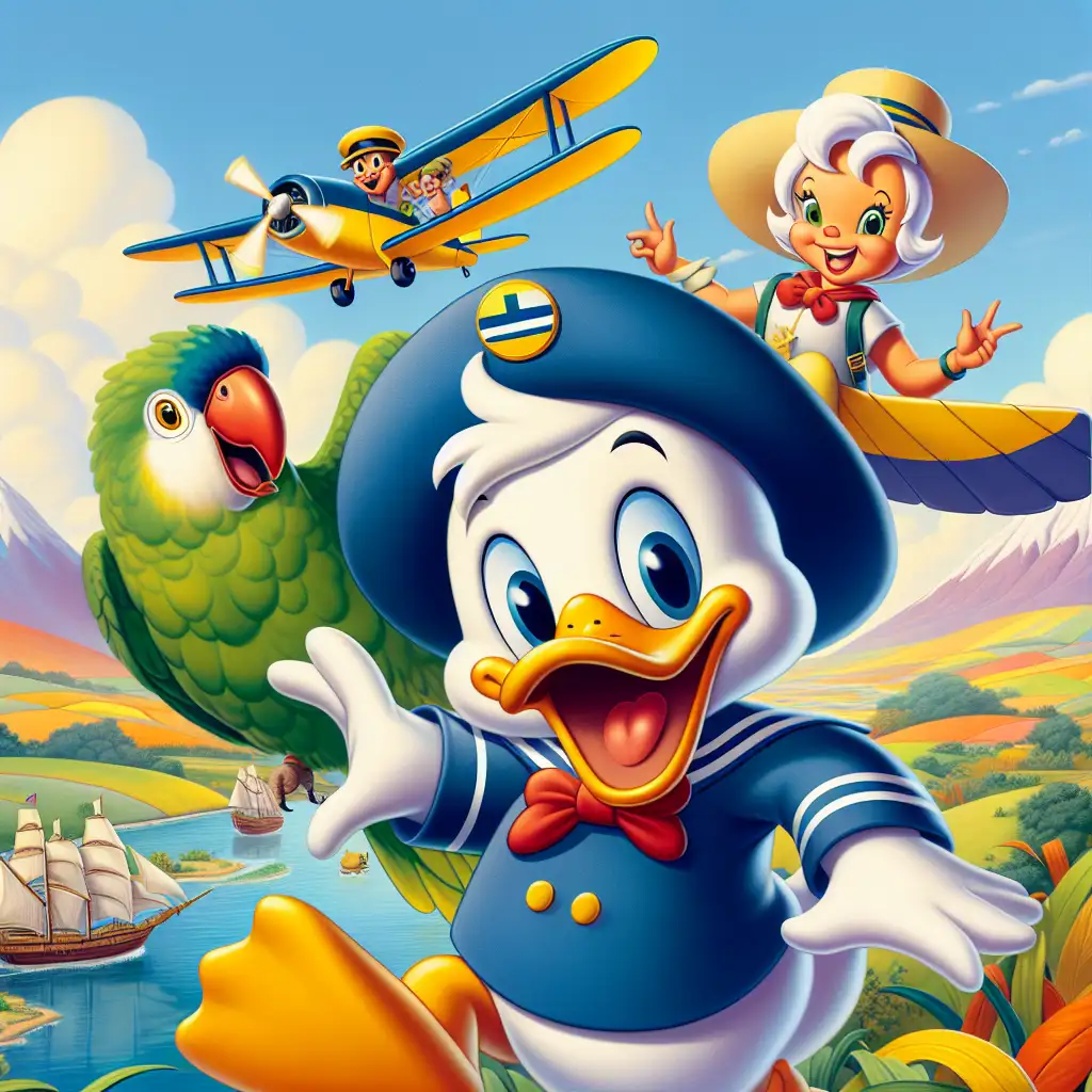 Waarover gaat de klassieke Disney tekenfilm Saludos Amigos (1943)? Ontdek het nu!