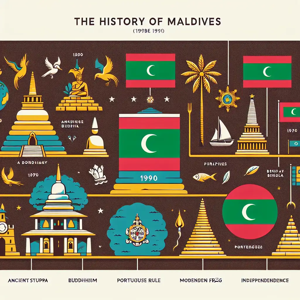Wat is de beknopte geschiedenis van de Maldiven?