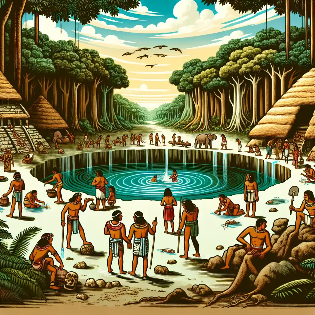 Wat was het belang van cenotes voor de Maya's?