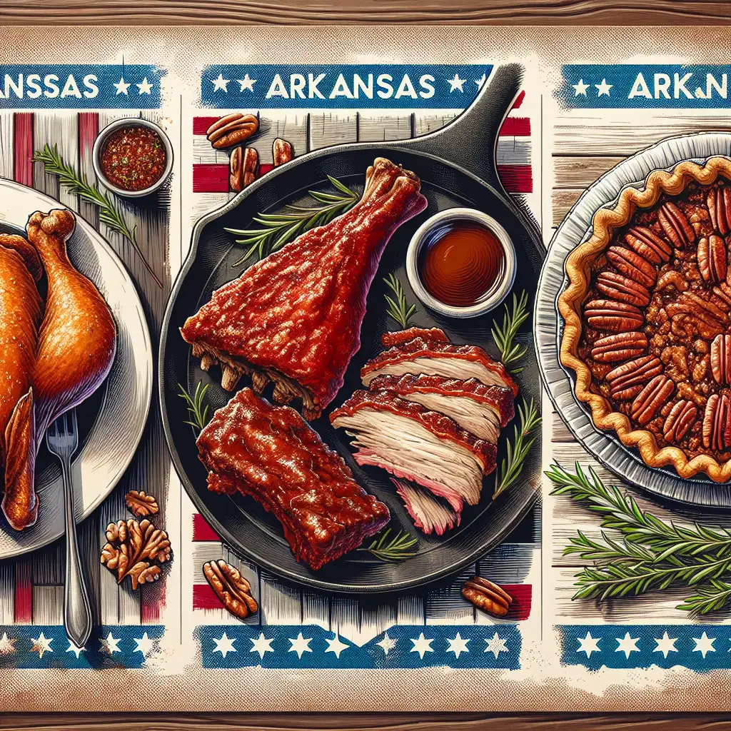 Wat zijn de top 3 culinaire specialiteiten in Arkansas?
