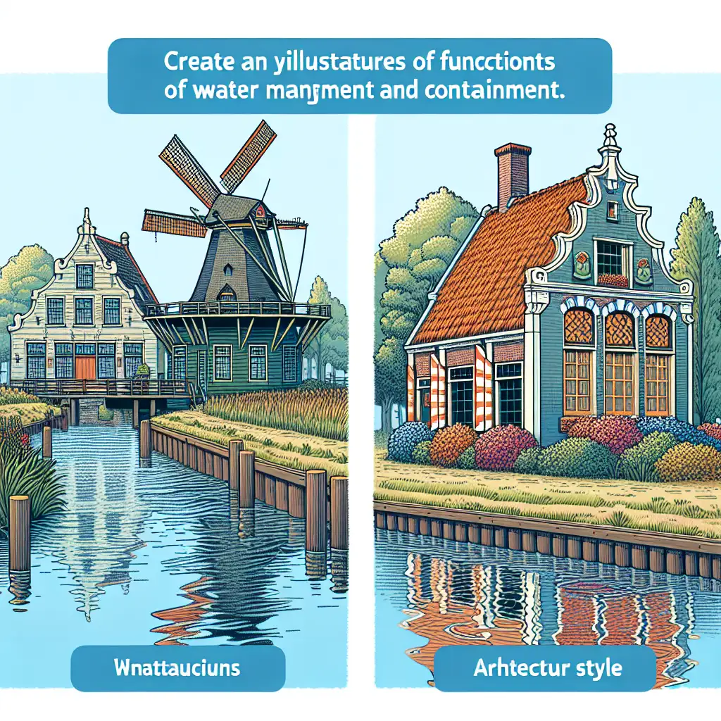 Welke 2 kenmerken zijn typisch voor Nederlandse nederzettingen?