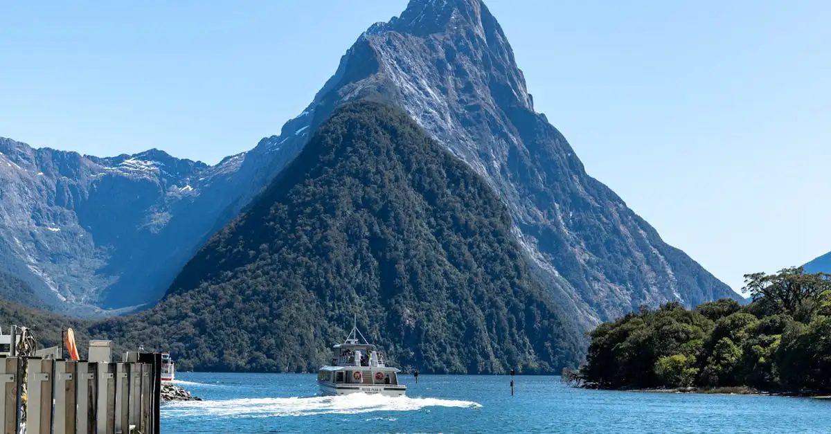 Welke regio in Nieuw-Zeeland heeft de Milford Sound?