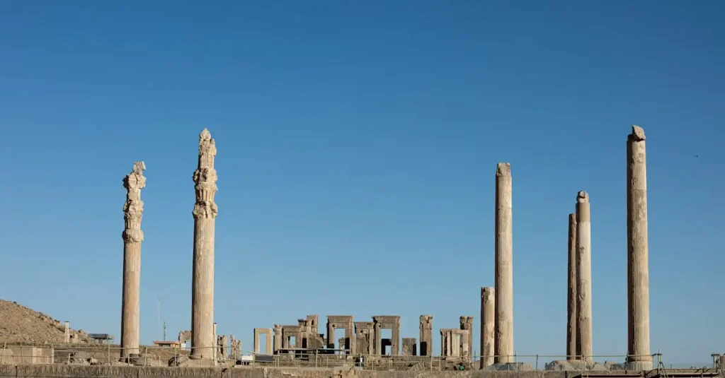 Wie bouwde Persepolis, Darius I of een andere koning?