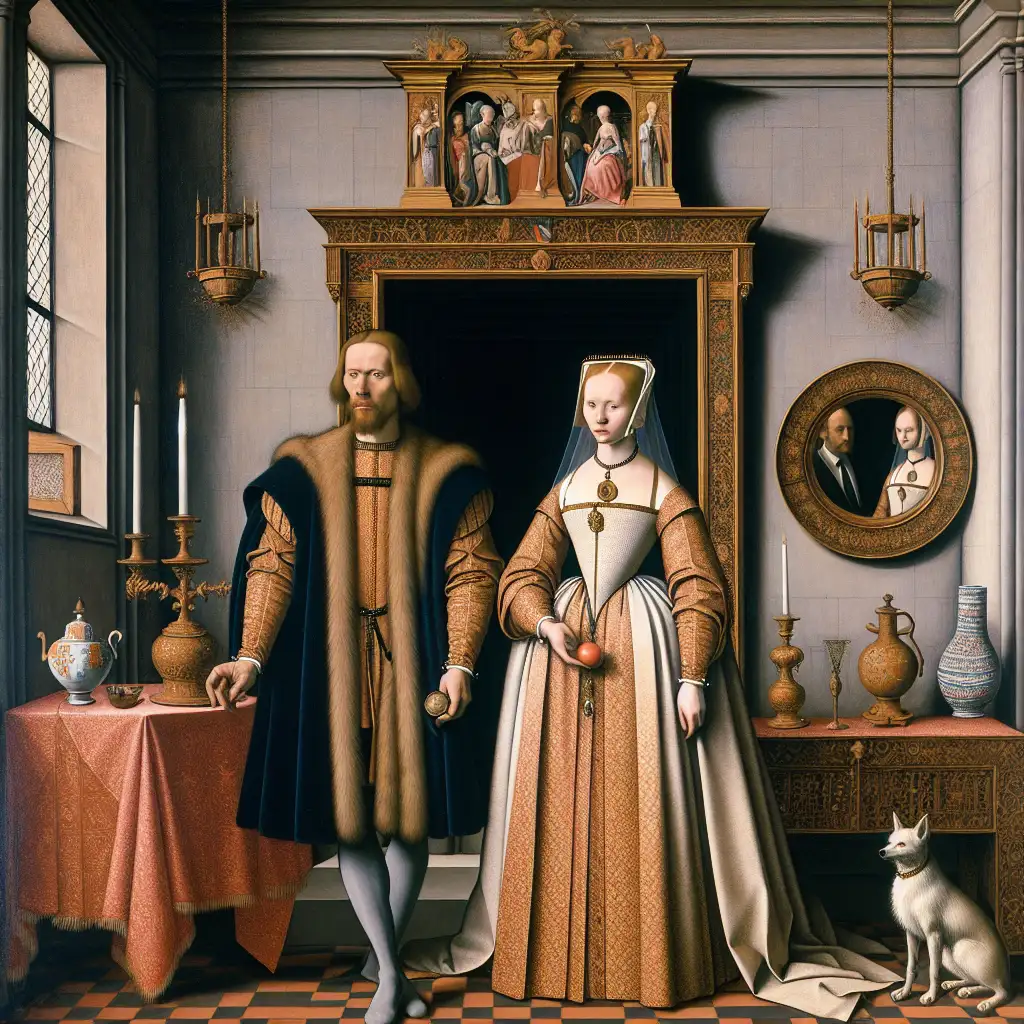 Wie schilderde De Arnolfini-bruiloft in Vlaanderen?