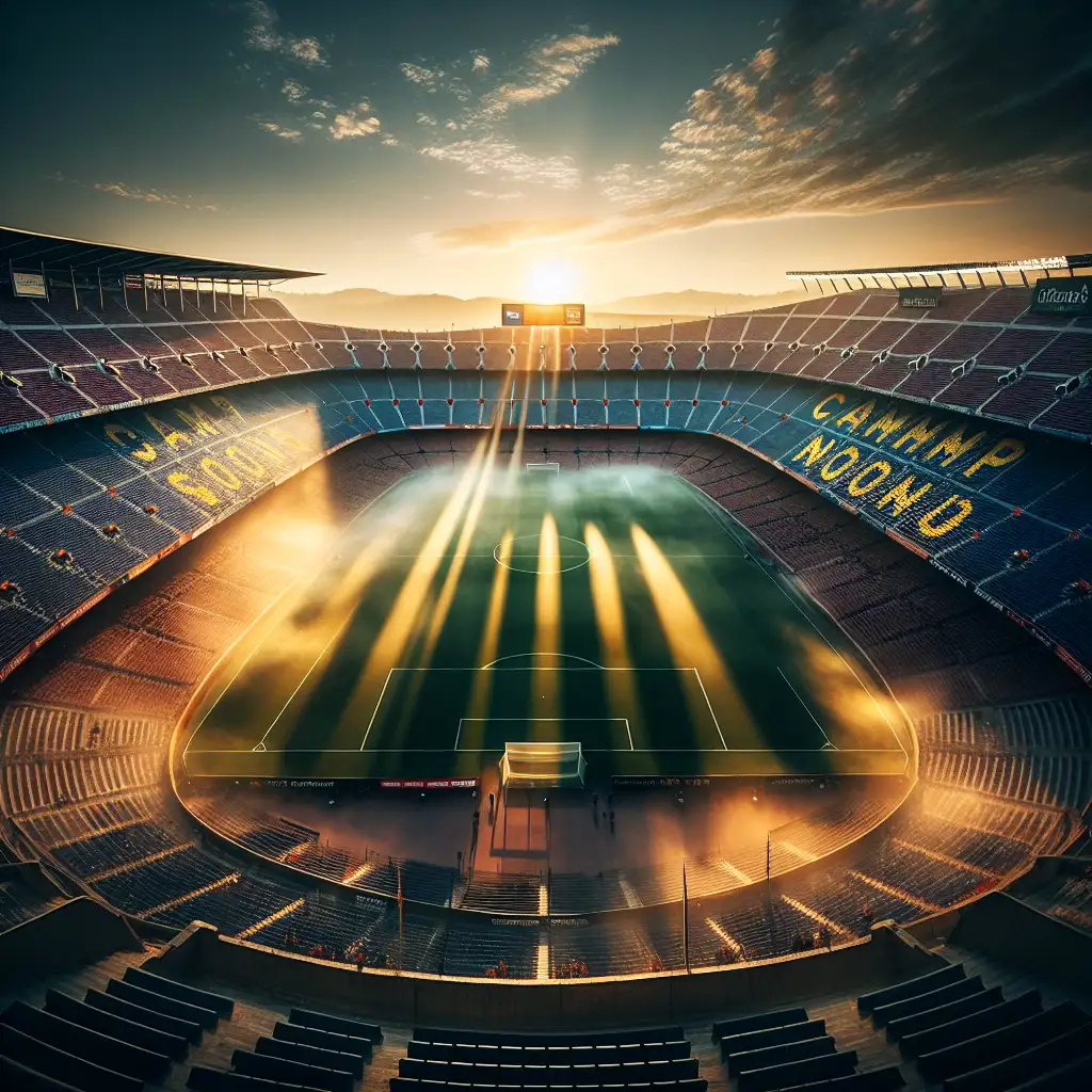 Bij welke Camp Nou tribune komt de zon op? Ontdek het hier!