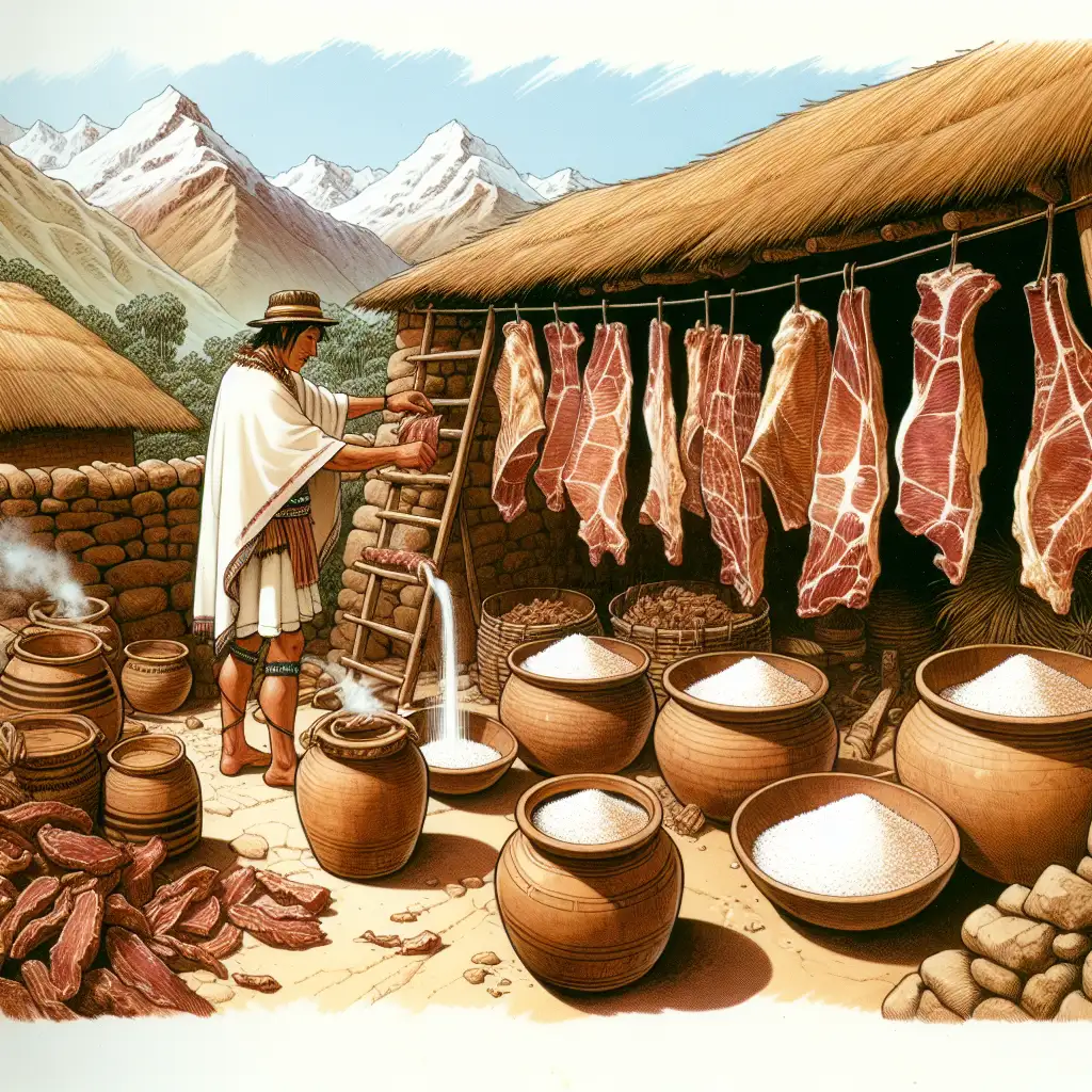 Hoe bewaarden de Inca's hun voedsel efficiënt?