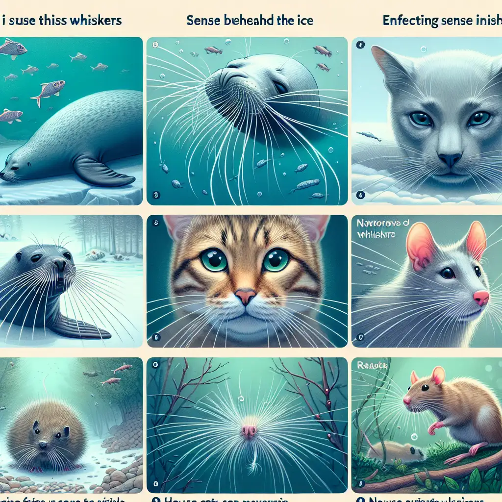 Hoe gebruiken dieren hun snorharen effectief?