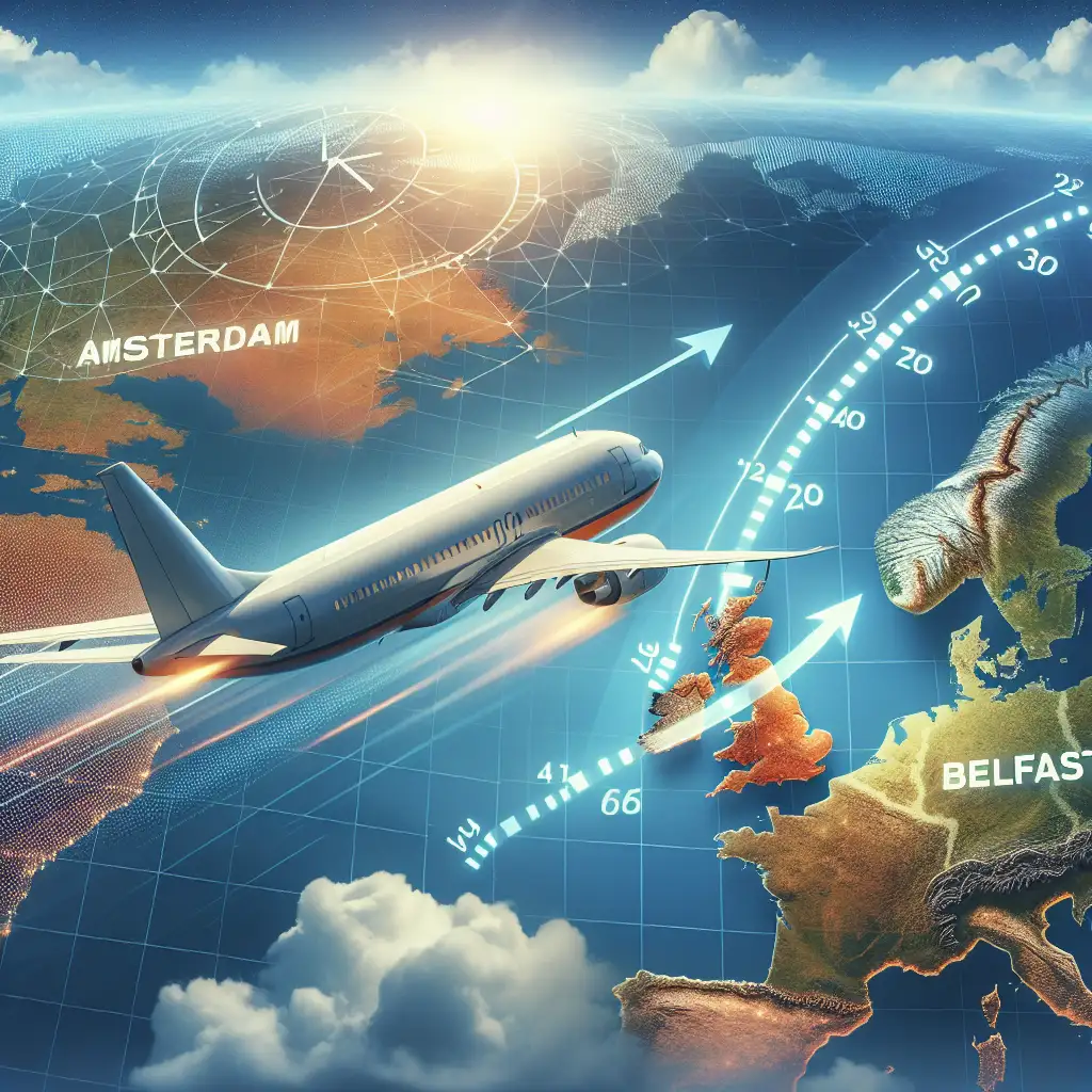 Hoe lang vlieg je van Amsterdam naar Belfast? Ontdek het hier!