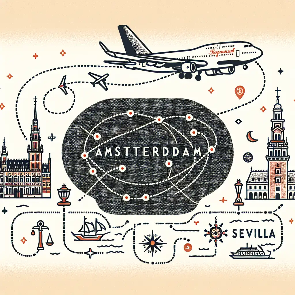 Hoe lang vlieg je van Amsterdam naar Sevilla? Ontdek het hier!
