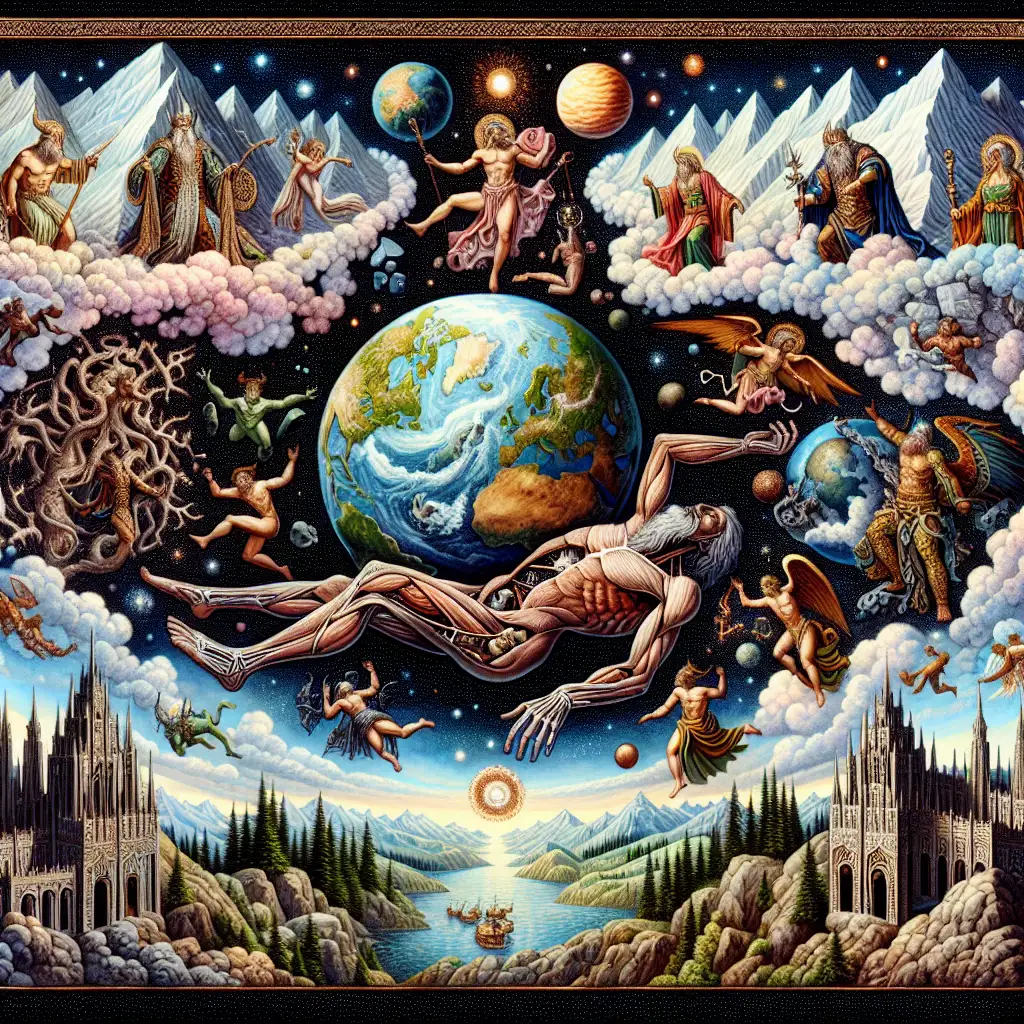Hoe werd de wereld geschapen uit Ymir's lichaam?