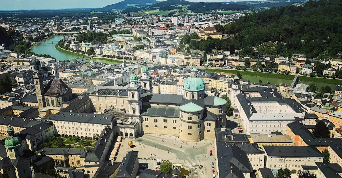 Wat is de stad van Mozart en de Salzburger Dom?
