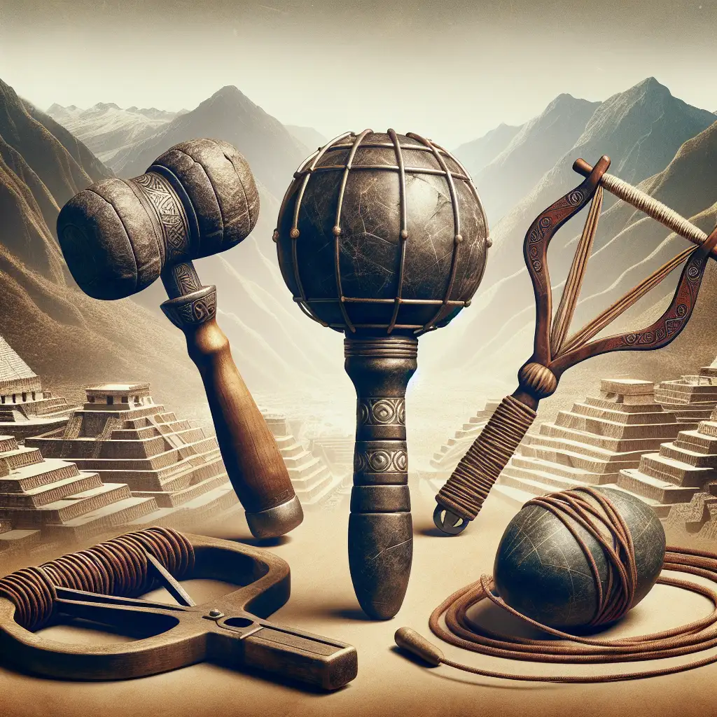 Wat waren de belangrijkste wapens van de Inca's?