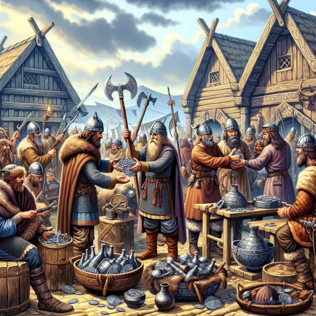Wat was de rol van zilver in de Vikinghandel?