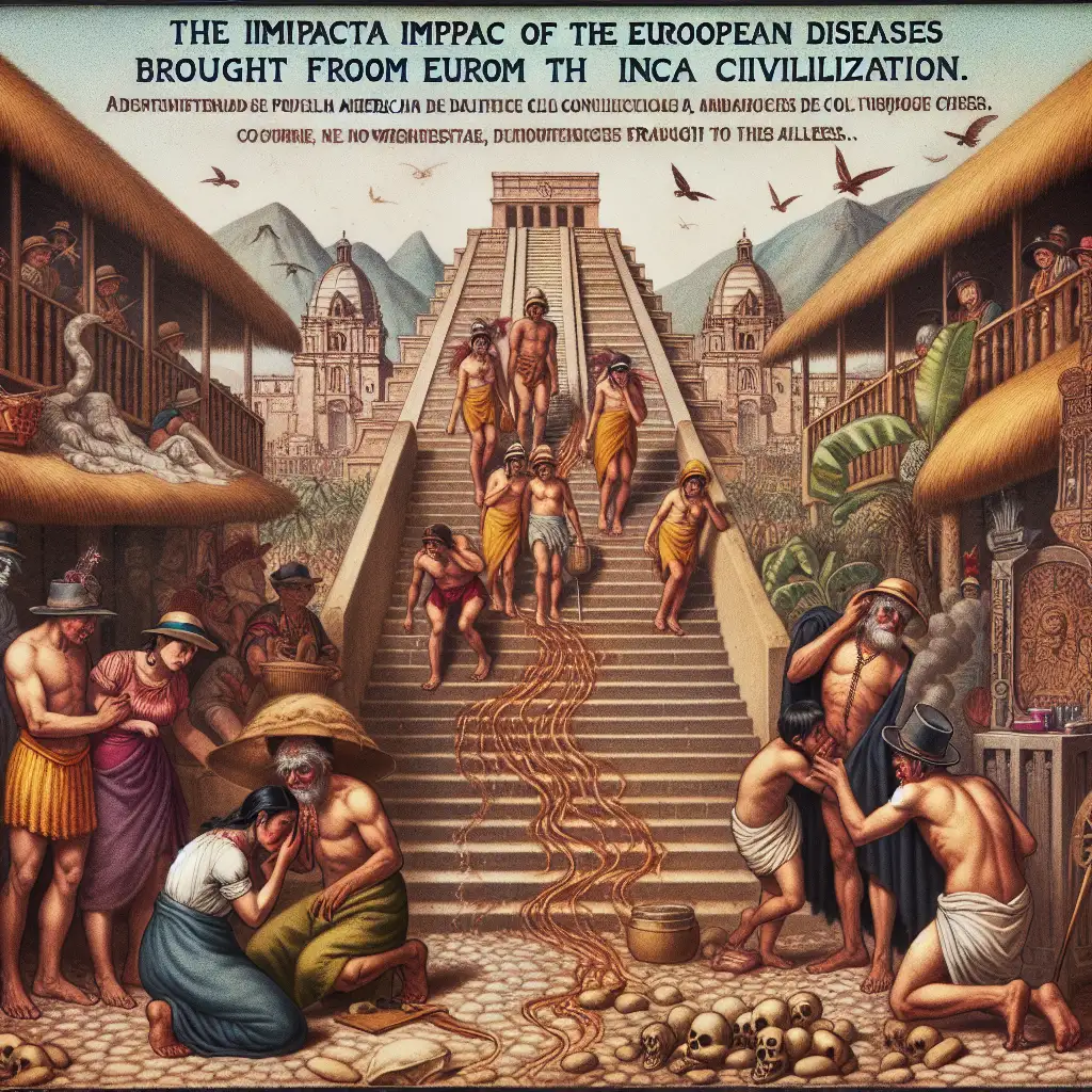 Wat was het effect van Europese ziekten op de Inca's?