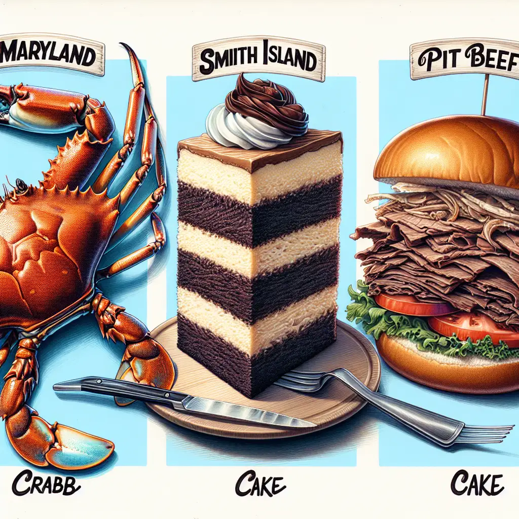 Wat zijn de top 3 culinaire specialiteiten in Maryland?
