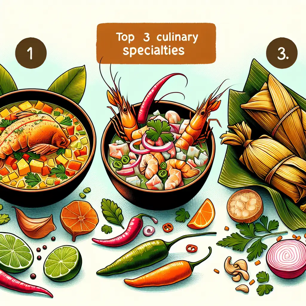 Wat zijn de top 3 culinaire specialiteiten in Panama?