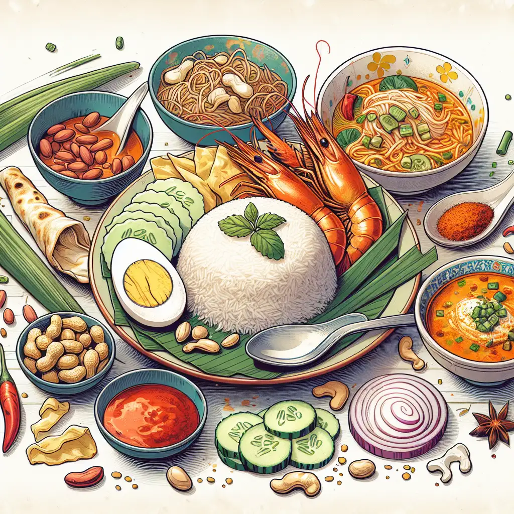 Wat zijn de top 3 culinaire specialiteiten van Maleisië?