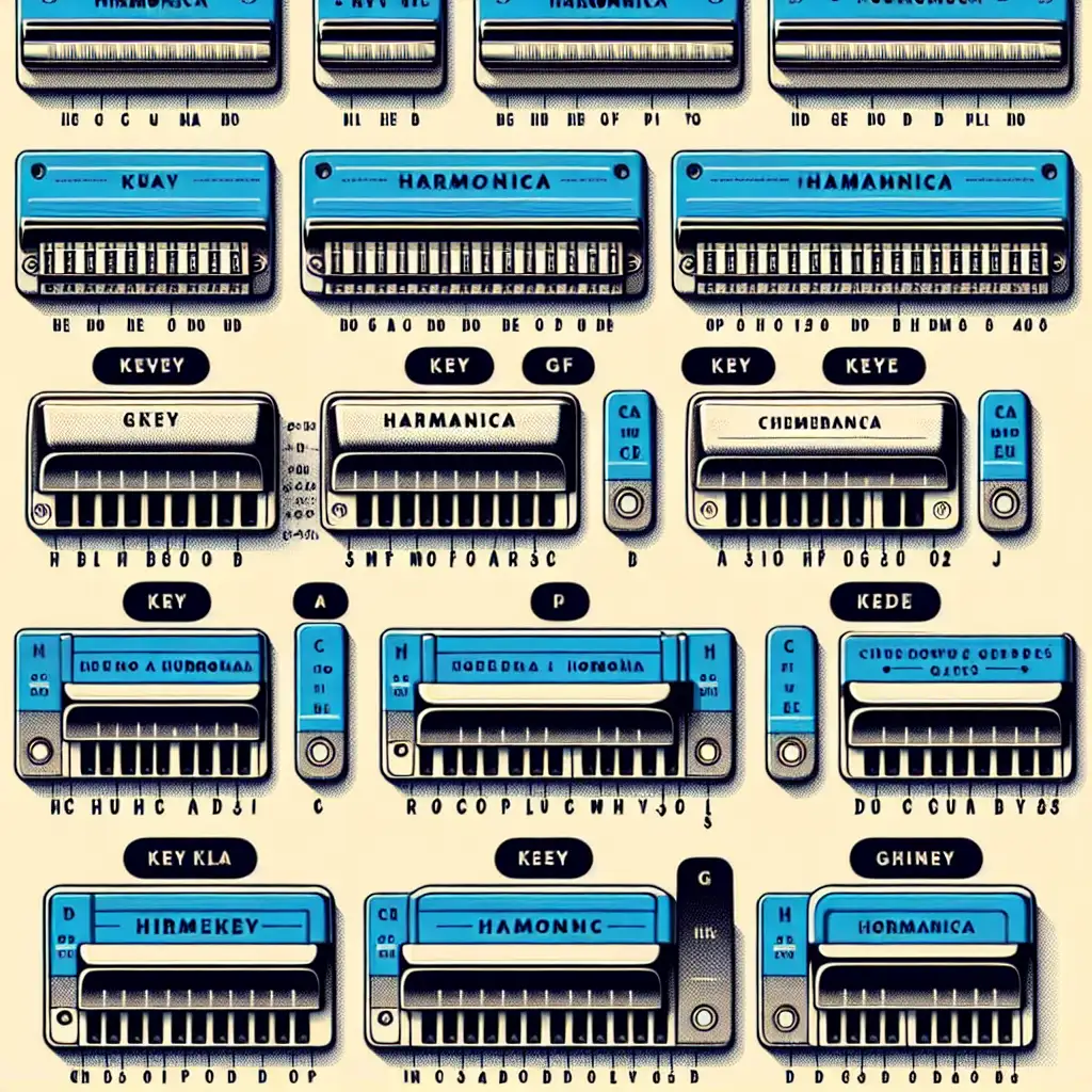 Welke mondharmonica bij welke toonsoort? Ontdek het hier!