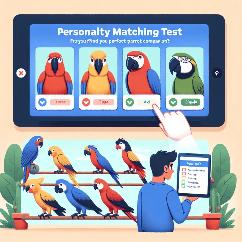 Welke papegaai past bij mij test? Vind jouw ideale maatje!