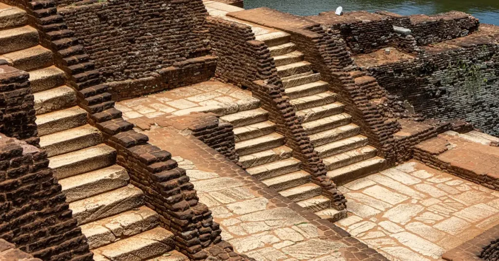 Wie bouwde de oude stad Sigiriya in Sri Lanka?