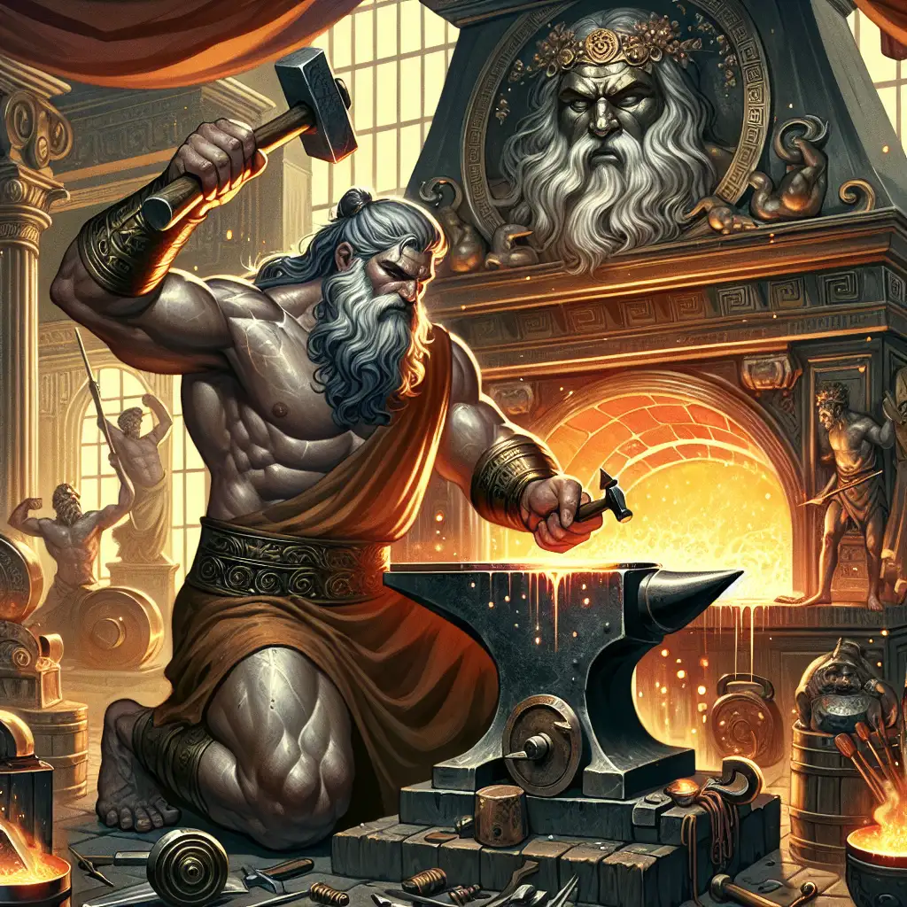 Wie was Hephaistos en wat maakte hem zo uniek?