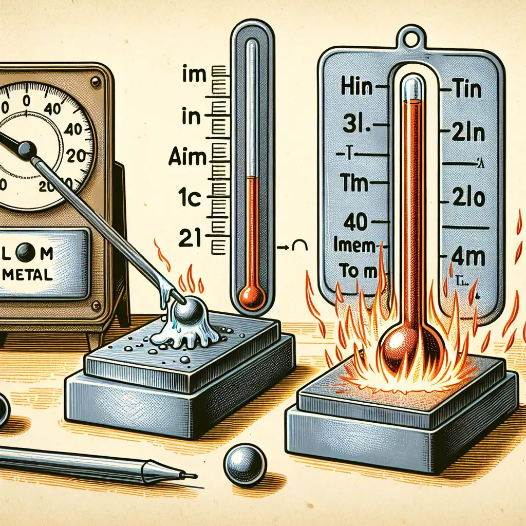Bij welke temperatuur smelten lood en tin? Ontdek het hier!