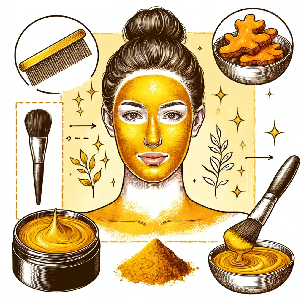Hoe krijg je een gezonde gloed met een kurkuma-masker?