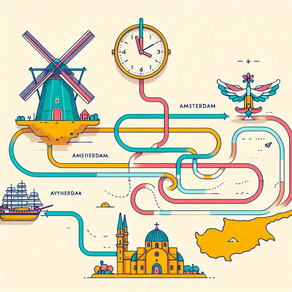 Hoe lang vlieg je van Amsterdam naar Ayia Napa (Cyprus)? Ontdek het!