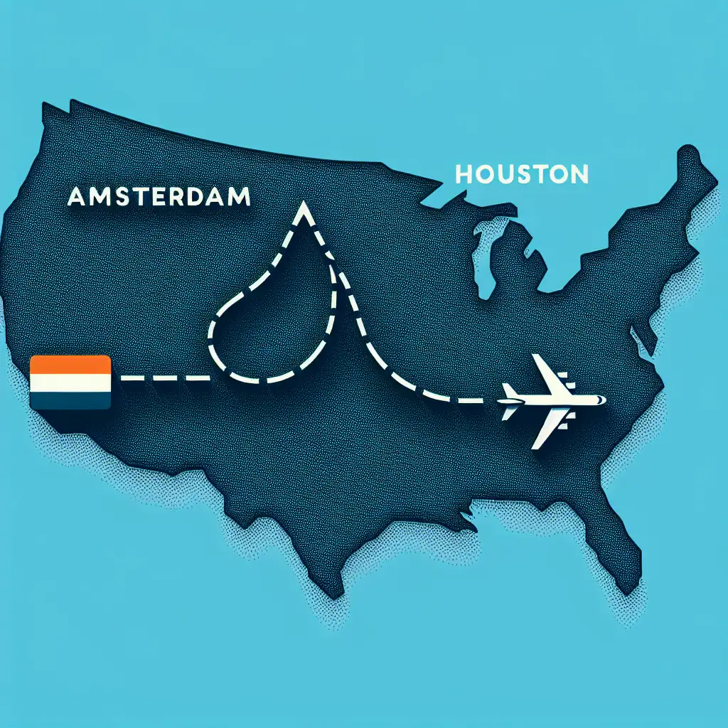 Hoe lang vlieg je van Amsterdam naar Houston? Ontdek het hier!