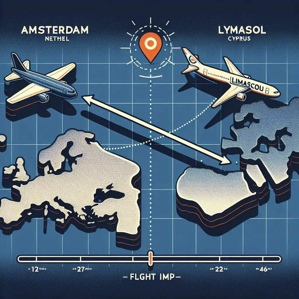 Hoe lang vlieg je van Amsterdam naar Limassol (Cyprus)? Ontdek het hier!
