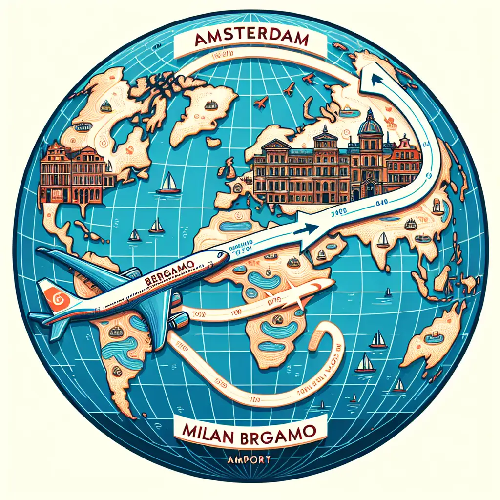 Hoe lang vlieg je van Amsterdam naar Milan Bergamo Airport (BGY)? Ontdek het hier!