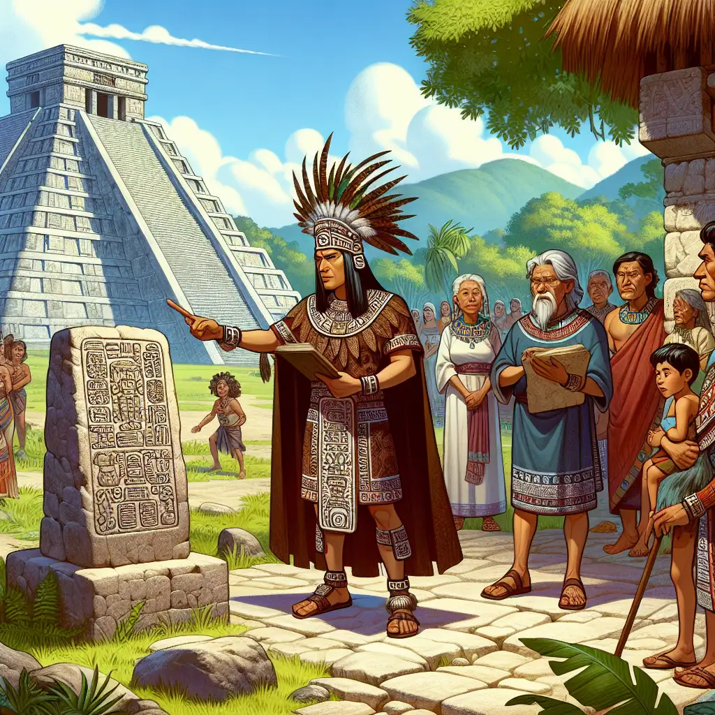 Hoe organiseerden de Maya's hun rechtssysteem?