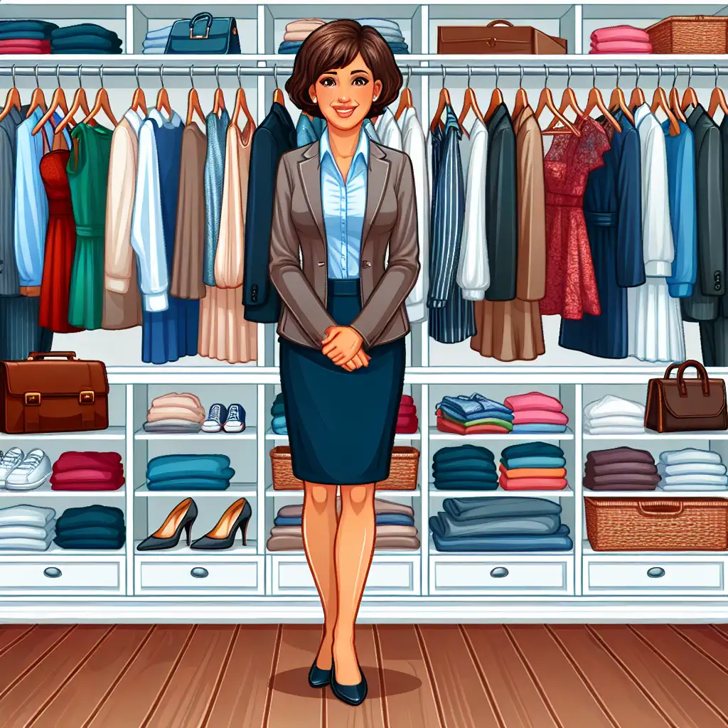 Hoeveel kleding heeft Linda Hunt in haar kleerkast?