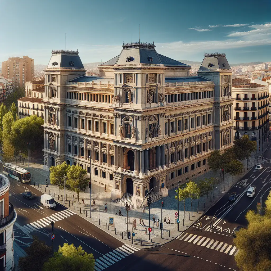 Waar ligt het Museo Nacional del Prado in Madrid?