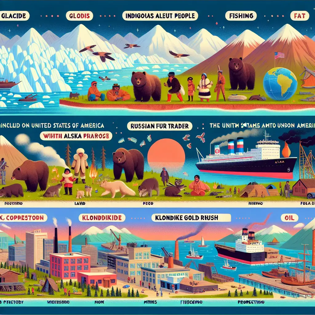 Wat is de beknopte geschiedenis van Alaska?