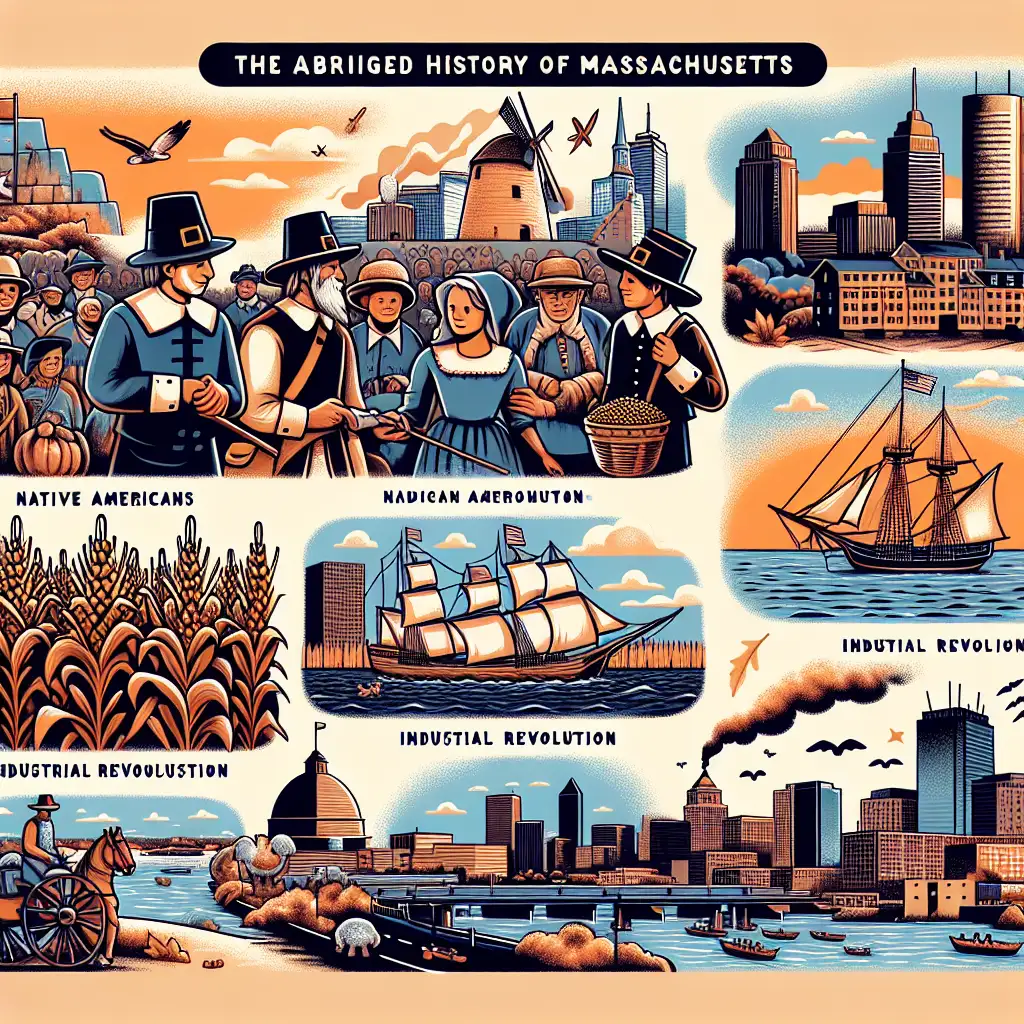 Wat is de beknopte geschiedenis van Massachusetts?