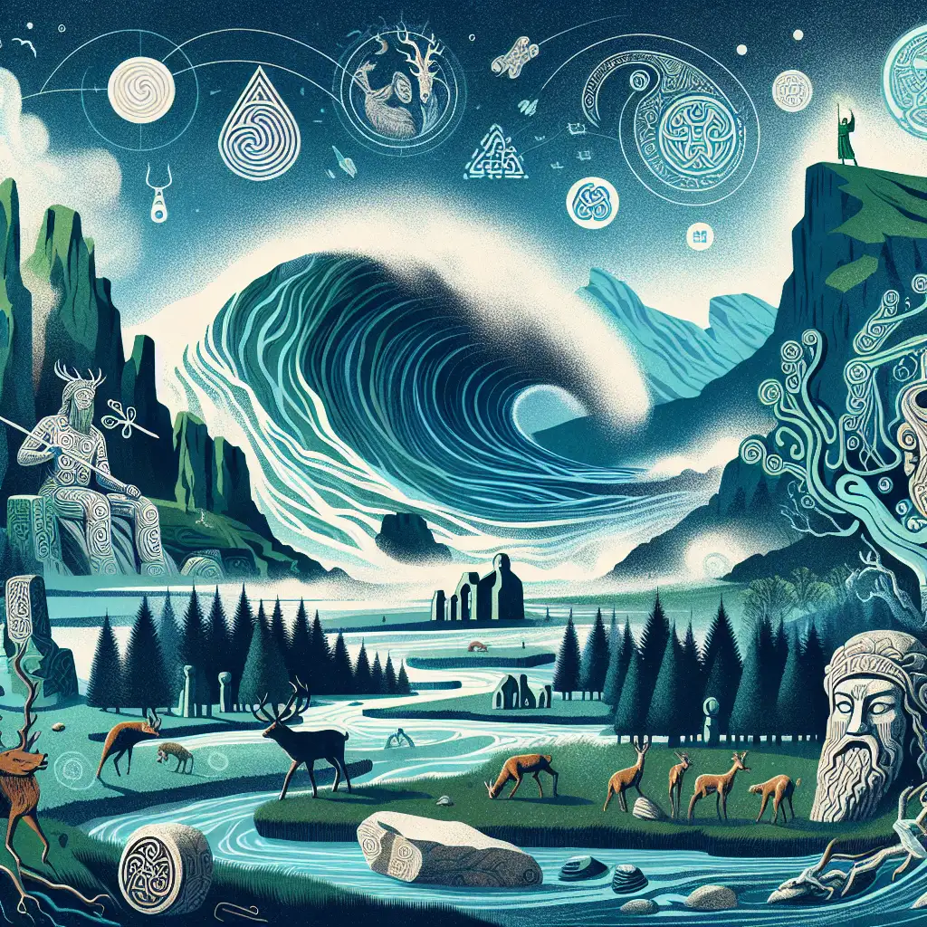 Wat is het verhaal van de Grote Vloed in de Keltische mythologie?