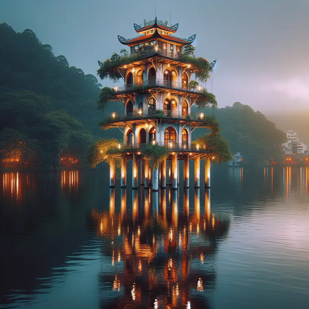 Wat maakt de Drijvende Toren van Hanoi zo bijzonder?