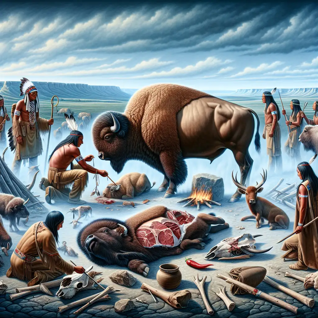 Wat was de betekenis van de bizon voor de Plains Indianen?