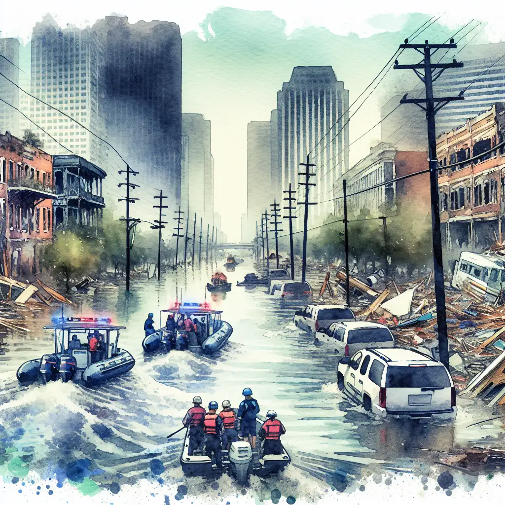 Wat was de impact van orkaan Katrina op New Orleans?