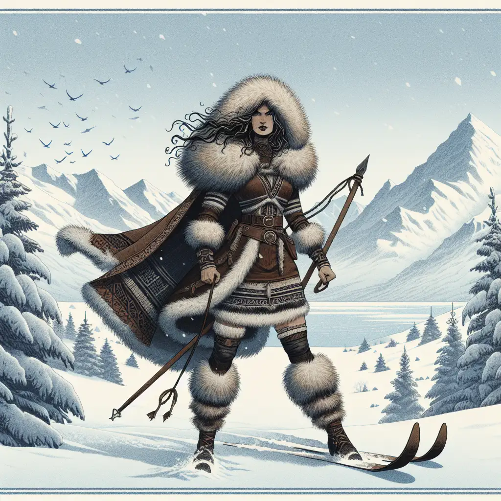 Wat was de rol van Skadi in de wintermythologie?
