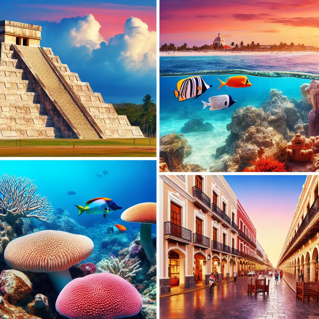 Wat zijn de top 3 bezienswaardigheden in Mexico?