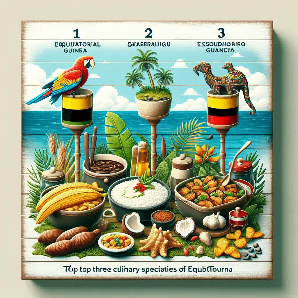 Wat zijn de top 3 culinaire specialiteiten van Equatoriaal-Guinea?