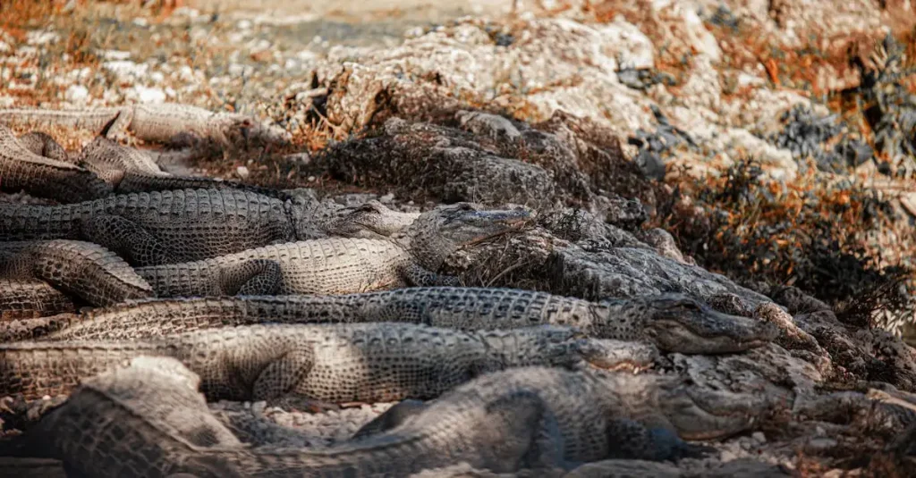 Welke dieren bedreigen krokodillen in het wild?