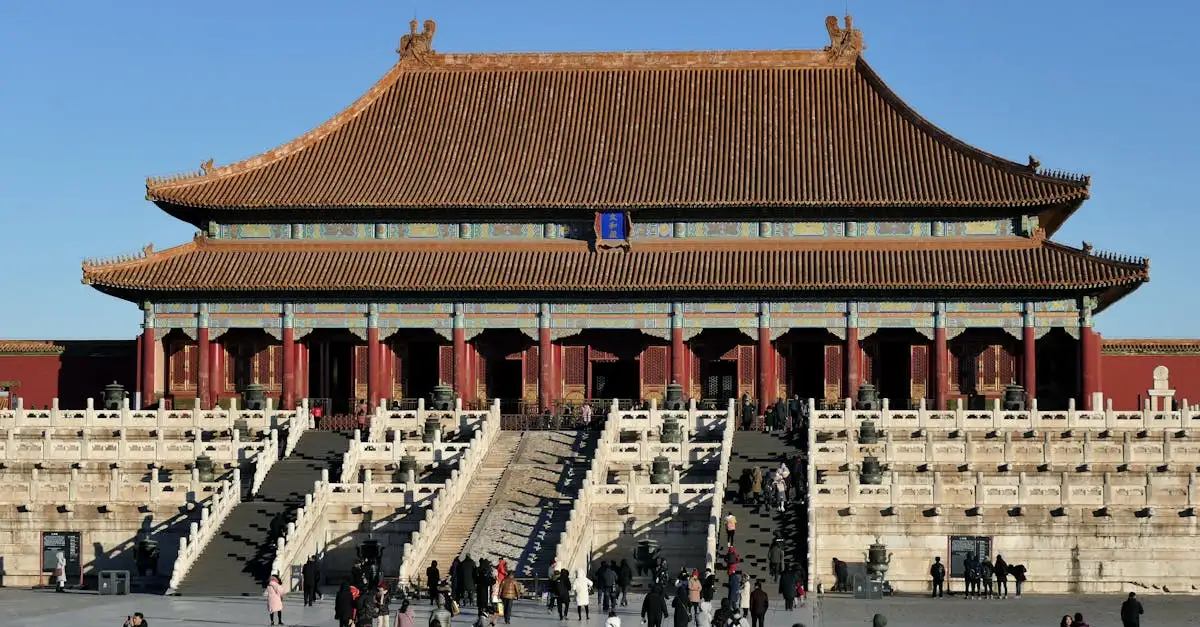 Welke keizerlijke stad werd in Peking gebouwd?